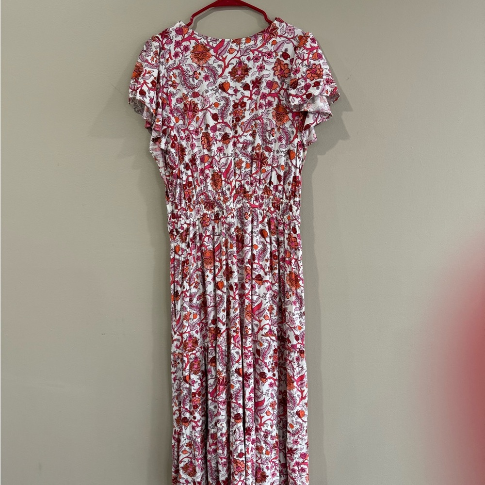 Knox Rose Floral Long Dainty Dress XL - Picture 2 of 7